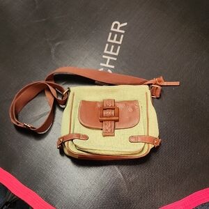 Stylish Brown and Cream Women's Bag